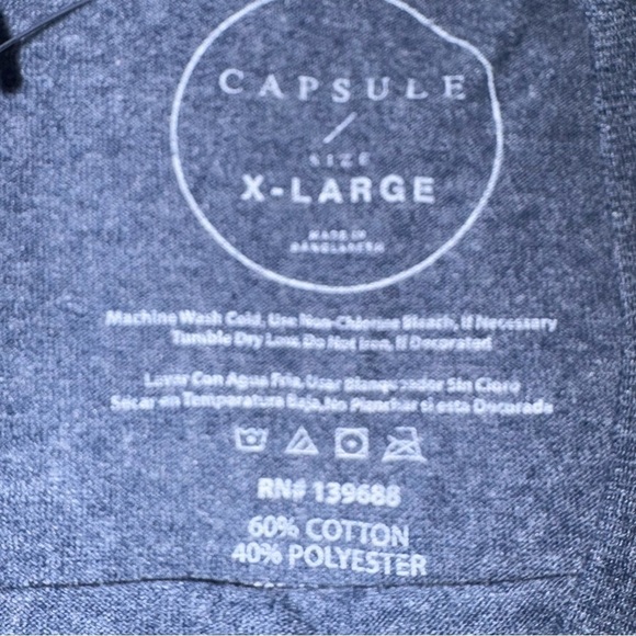 Women's Blue Gamer Long Sleeve Tee, NWOT - Picture 4 of 5